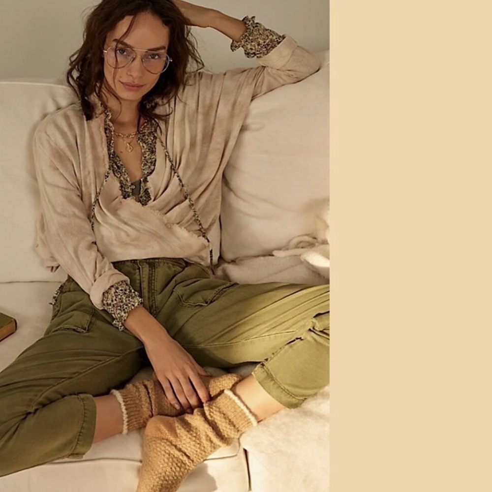 Free People no makeup day hemp cardigan
